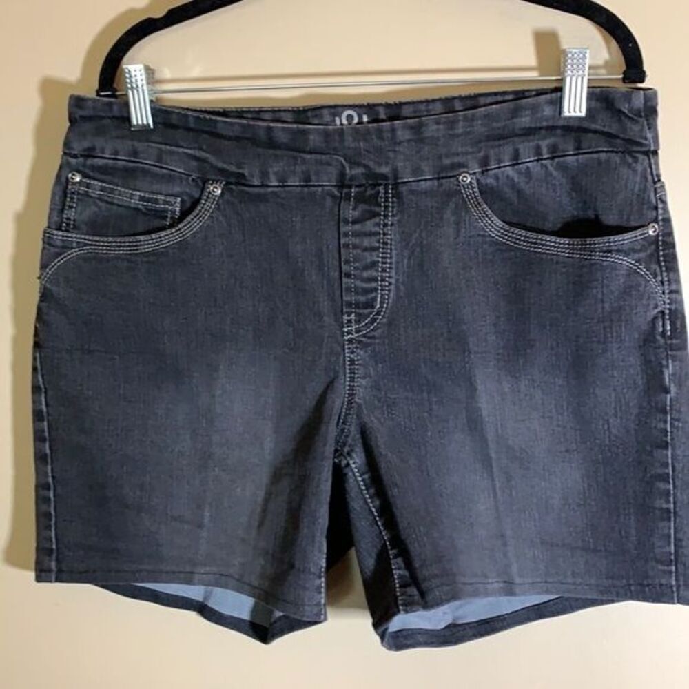 Love & Legend Black Denim Shorts